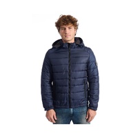 Baldinini Trend Men's Blue Polyester Jacket - 3XL