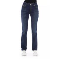 Logoed Button Regular Jeans with Tricolor Insert W30 US Women