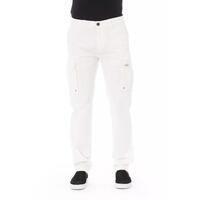 Baldinini Trend Men's White Cotton Jeans &amp; Pant - W34 US