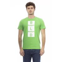 Short Sleeve T-shirt with Front Print S Men