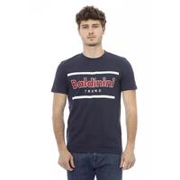 Short Sleeve T-shirt with Front Print 2XL Men