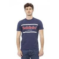Short Sleeve T-shirt with Front Print L Men