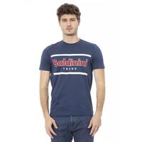 Short Sleeve T-shirt With Round Neck - Front Print XS Men
