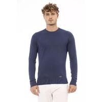 Baldinini Trend Men's Blue Modal Sweater - 52 IT
