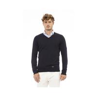 Baldinini Trend Men's Blue Modal Sweater - 50 IT
