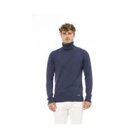Baldinini Trend Men's Blue Modal Sweater - 52 IT
