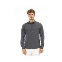 Baldinini Trend Men's Gray Cotton Shirt - L