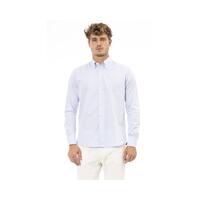 Baldinini Trend Men's Light Blue Cotton Shirt - 2XL