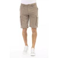 Cargo Shorts with Front Zipper and Button Closure Multiple Pockets W30 US Men