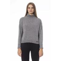 Baldinini Trend Women's Gray Viscose Sweater - M