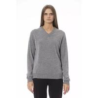 Baldinini Trend Women's Gray Viscose Sweater - M