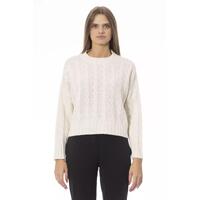 Baldinini Trend Women's Beige Wool Sweater - M
