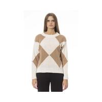 Baldinini Trend Women's Beige Wool Sweater - M
