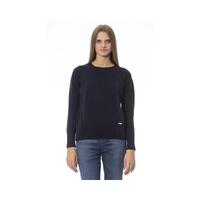 Baldinini Trend Women's Blue Wool Sweater - 42 IT