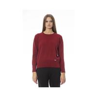 Baldinini Trend Women's Red Wool Sweater - 44 IT