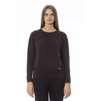 Baldinini Trend Women&#39;s Brown Wool Sweater - 44 IT