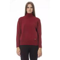 Baldinini Trend Women's Red Wool Sweater - 44 IT