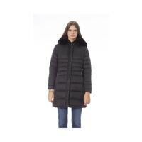 Baldinini Trend Women's Black Polyester Jackets &amp; Coat - M