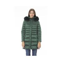 Baldinini Trend Women's Green Polyester Jackets &amp; Coat - S