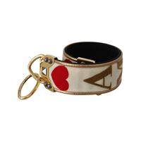 Dolce &amp; Gabbana Shoulder Strap Handbag Accessory with AMORE Print One Size Women