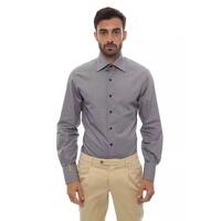 Billionaire Italian Couture Men&#39;s Black And White Cotton Shirt - 2XL