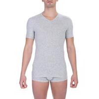 Bikkembergs Men&#39;s Gray Cotton T-Shirt - M