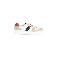 Blauer Men's White Polyester Sneaker - 44 EU