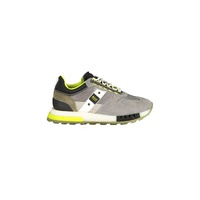 Blauer Men's Gray Polyester Sneaker - 43 EU