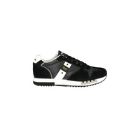 Blauer Men's Black Polyester  Sneaker - 42 EU