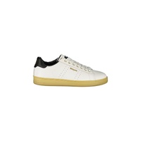 Blauer Men's White Leather  Sneaker - 41 EU