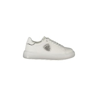 Blauer Women's White Leather  Sneaker - 38 EU