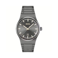 Hugo Boss Men's Gray Stainless Steel Watch - One Size