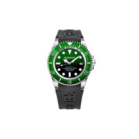 Bobroff Men's Black Rubber Watch - One Size