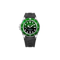 Bobroff Men's Black Rubber Watch - One Size