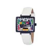 Bobroff Women's White Leather Watch - One Size
