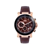 Bobroff Men's Brown Leather Watch - One Size