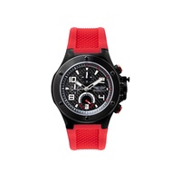 Bobroff Men's Red Rubber Watch - One Size