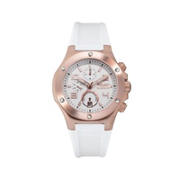Bobroff Unisex's White Rubber Watch - One Size