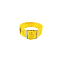 Bobroff Unisex&#39;s Yellow Perlon Watch - One Size