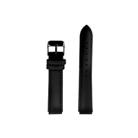 Bobroff Men's Black Leather Watch - One Size