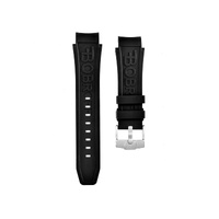Bobroff Men's Black Rubber Watch - One Size