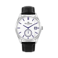 Ben Sherman Men's Black Leather Watch - One Size