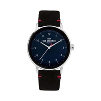Ben Sherman Men's Black Leather Watch - One Size