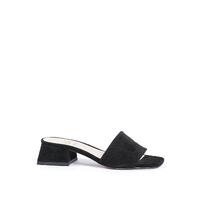 Leather Sandals with 4cm Heel - 39 EU