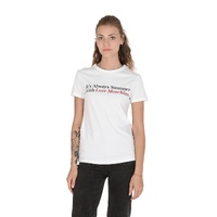 Love Moschino Women&#39;s It&#39;s Always Summer With Love Moschino T-Shirt - 42 IT