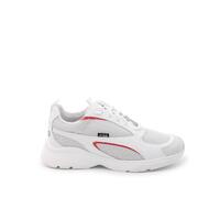 Hugo Boss Women&#39;s Polyester Sneakers with Thermoplastic Sole and 4cm Heel in White - 39 EU