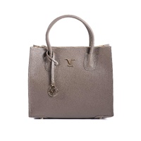 V Italia by VERSACE Leather Tote Bag for Women - One Size