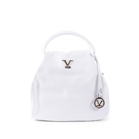 V Italia by Versace 1969 White Leather Handbag - One Size
