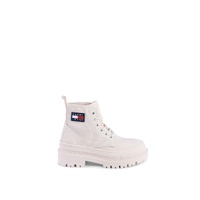 Platform Canvas Boots LaceUp - 38 IT