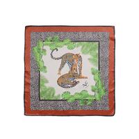 Foulard with Leopard Print - One Size